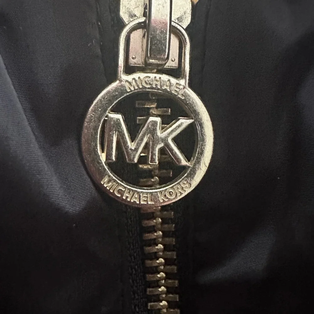 Michael Kors Puffer Vest Black Excellent XL Women